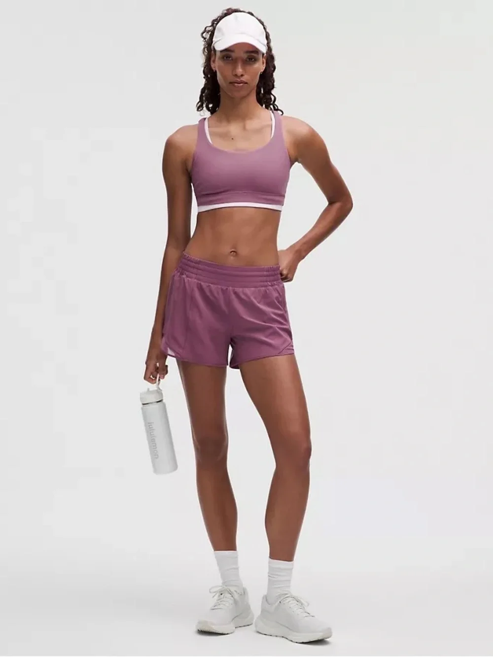 lululemon athletica Women's Dusty Mauve Athletic Shorts